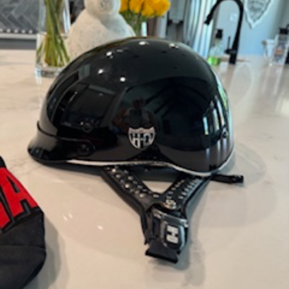 Harley Davidson  2004 Studded Helmet  Womens XS